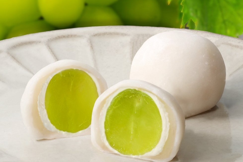 和菓子｜“ぶどうスイーツ”西武池袋本店に集結、シャインマスカット・巨峰のケーキ＆丸ごとぶどうのフルーツ大福