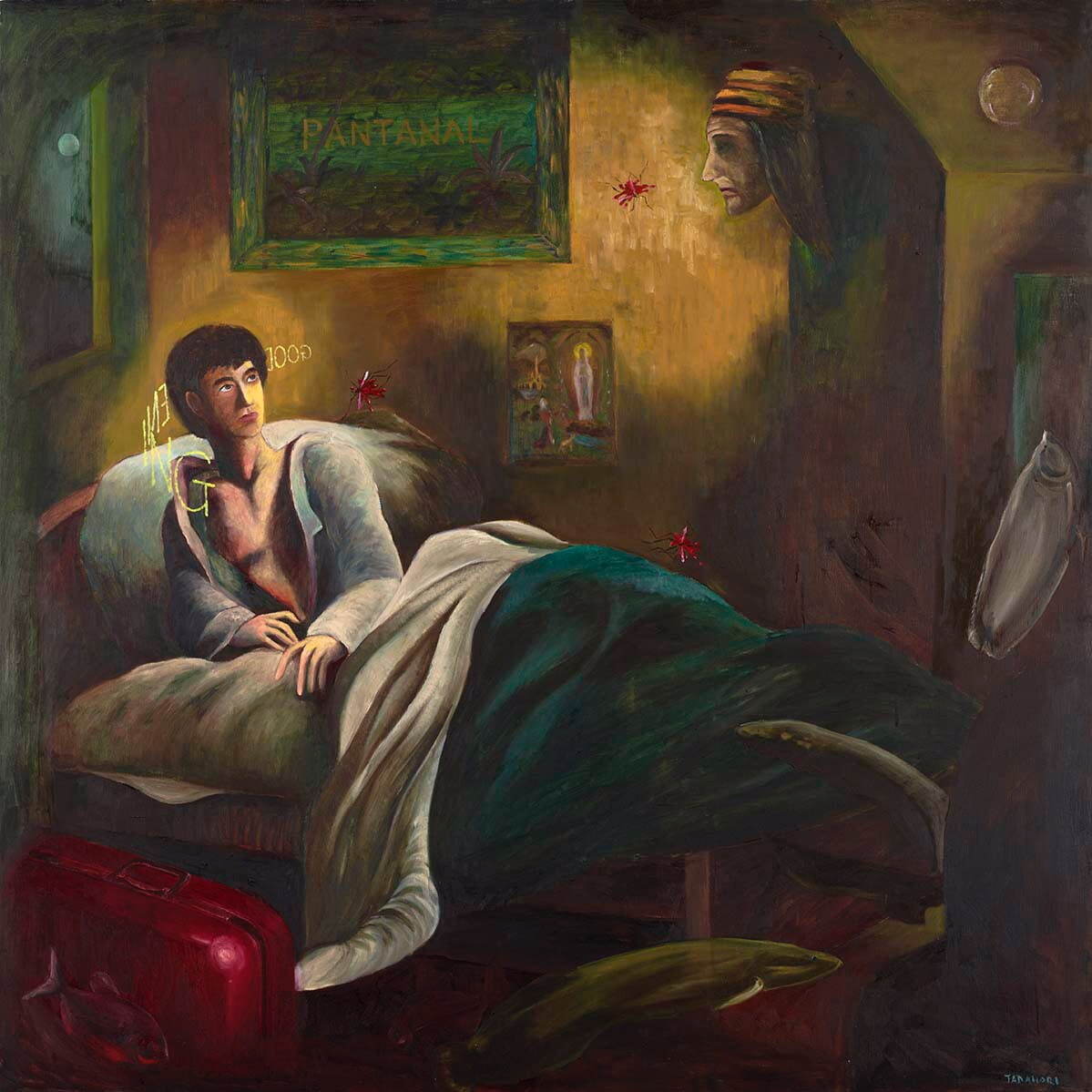 横尾忠則《Pantanalの精霊》1995年 作家蔵(横尾忠則現代美術館寄託)