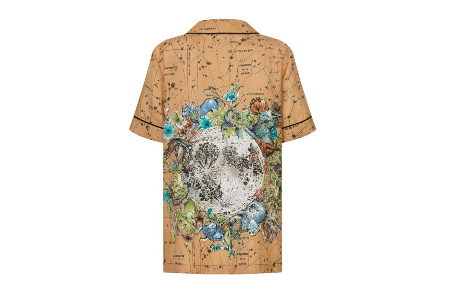 シルクスカーフ｜ディオールのホームウェアに“世界地図×星座”の新デザイン、動物＆植物を描いたシルクジャケットなど