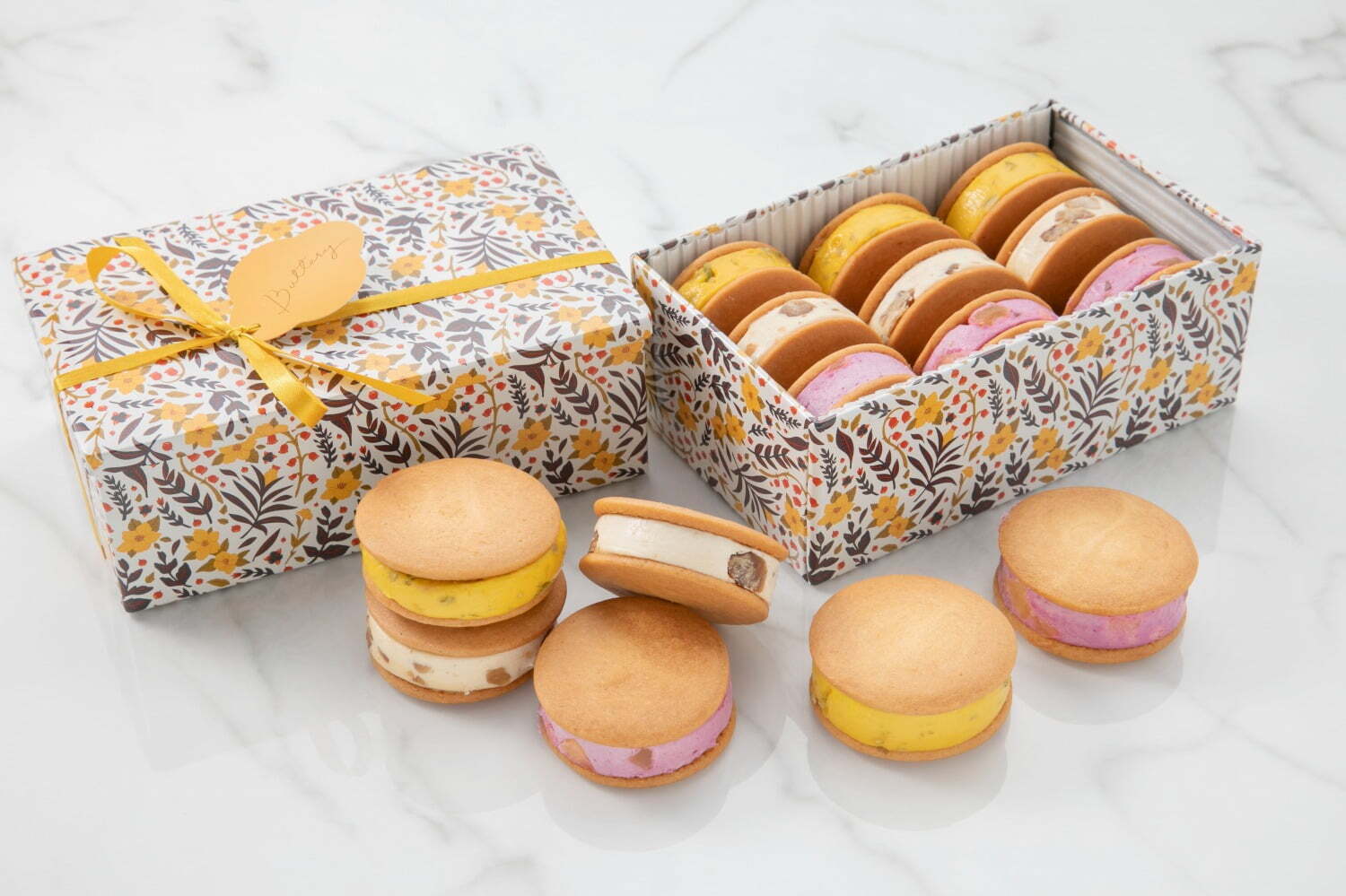 “紫芋×りんご”や“栗”入り濃厚バターサンド、名古屋の焼菓子専門店「バタリー」から