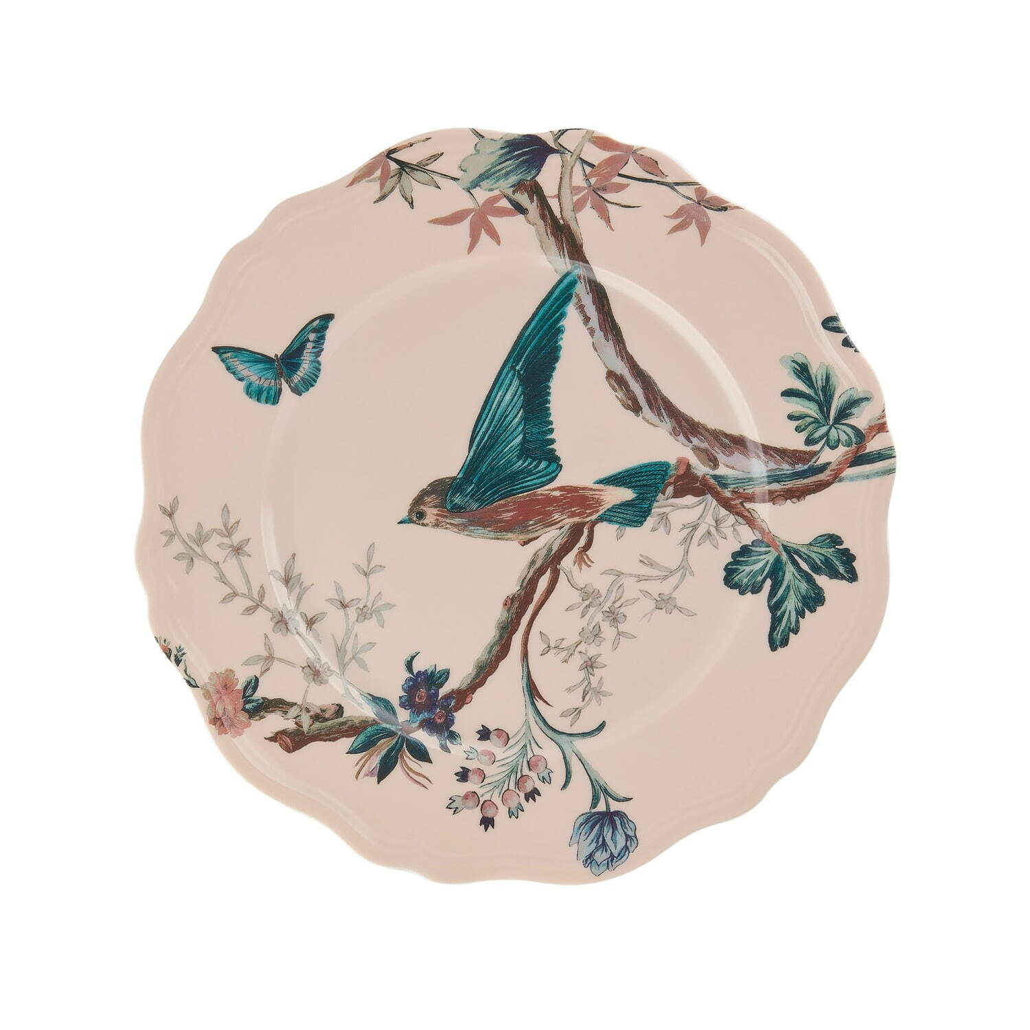 ディオール メゾン“花と鳥”の新作テーブルウェア、ツバメのガラス 