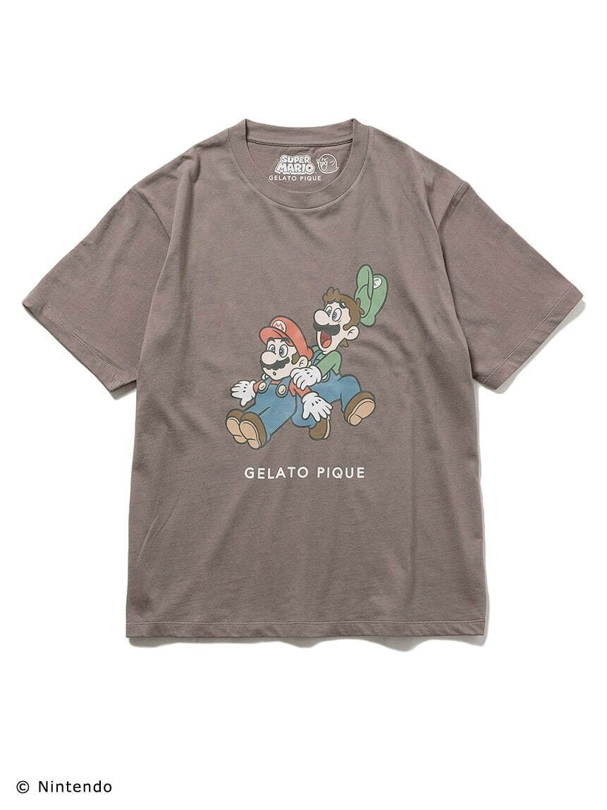 ジェラート ピケ「スーパーマリオ」のルームウェア、マリオ&ヨッシー ...