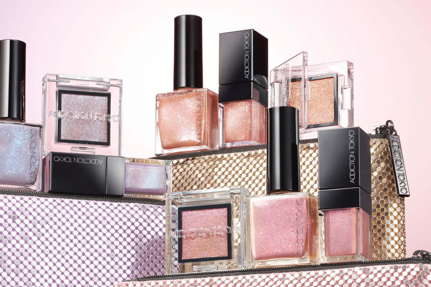 リップオイル｜アディクション2021年クリスマスコフレ第1弾、“全部キラキラ”単色アイカラーやリップセット