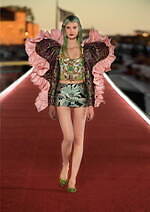 ドルチェ＆ガッバーナ 2021年 秋冬 アルタ モーダ コレクション、“水の都”ヴェネツィアの夢｜写真23