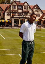 KITH×ウイルソン“テニス”着想のオン・オフコートウェア、コラボロゴ入りラケットやボールも｜写真18