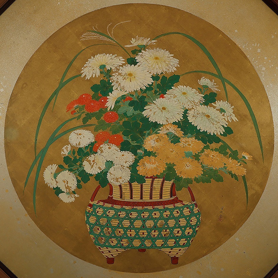 アートイベント「文化財で四季のお花見」ホテル雅叙園東京の百段階段で、桜など花々を描く日本画126枚｜写真20