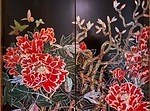 アートイベント「文化財で四季のお花見」ホテル雅叙園東京の百段階段で、桜など花々を描く日本画126枚｜写真25