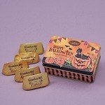 カファレルのハロウィン限定チョコレート、黒猫＆かぼちゃを描いたジャンドゥーヤ缶やきのこ型チョコ｜写真2