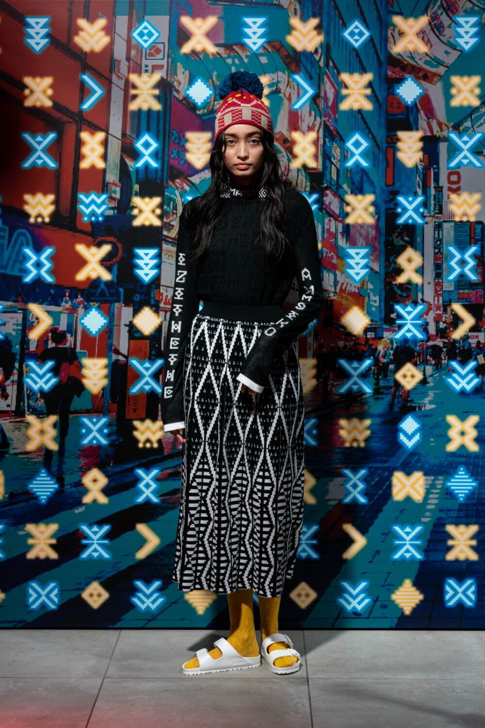 目立つ汚れ無しMAXHOSA Africa ニットトップス*美品*