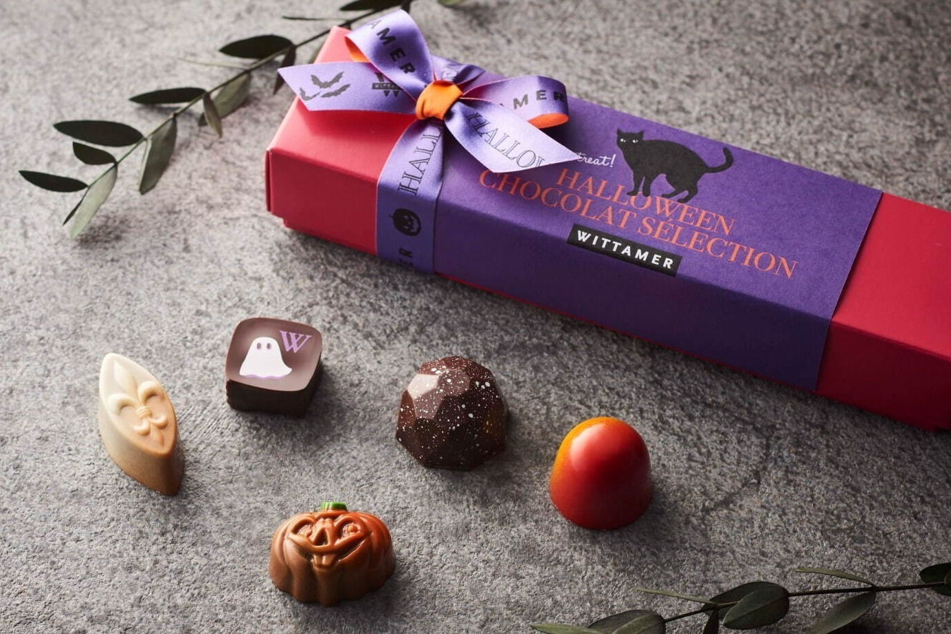 ヴィタメールのハロウィン、ジャック・オ・ランタン＆おばけ型ショコラを林檎やマロンフレーバーで