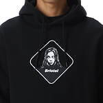 X-girl × エフシーレアルブリストル、鮮やかライトブルーのコラボロゴ入りパーカー＆Tシャツ｜写真3