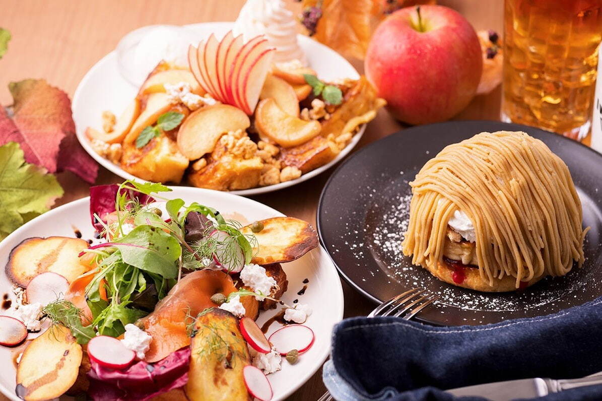 フレンチトースト専門店「アイボリッシュ」秋の限定メニュー、モンブランやキャラメルアップルなど5種