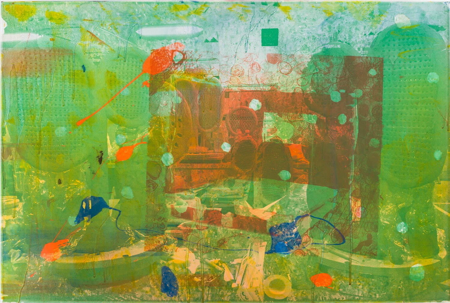 《内なるスタジオ》2021年 陶板 撮影:今村裕司