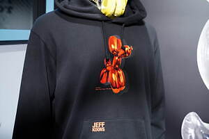 Q-pot ユニクロ コラボ フード付き長袖Tシャツ