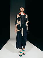 エズミ 2022年春夏ウィメンズコレクション - 建築における“見立て”をファッションに再解釈｜写真19