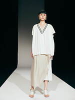 エズミ 2022年春夏ウィメンズコレクション - 建築における“見立て”をファッションに再解釈｜写真33