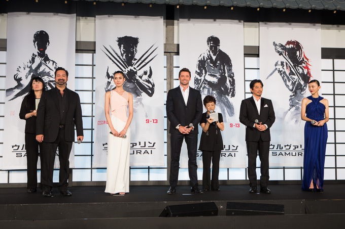 ヒュー・ジャックマン来日！映画『ウルヴァリン』のジャパンプレミアに真田広之、TAO、福島リラらと登場｜写真4