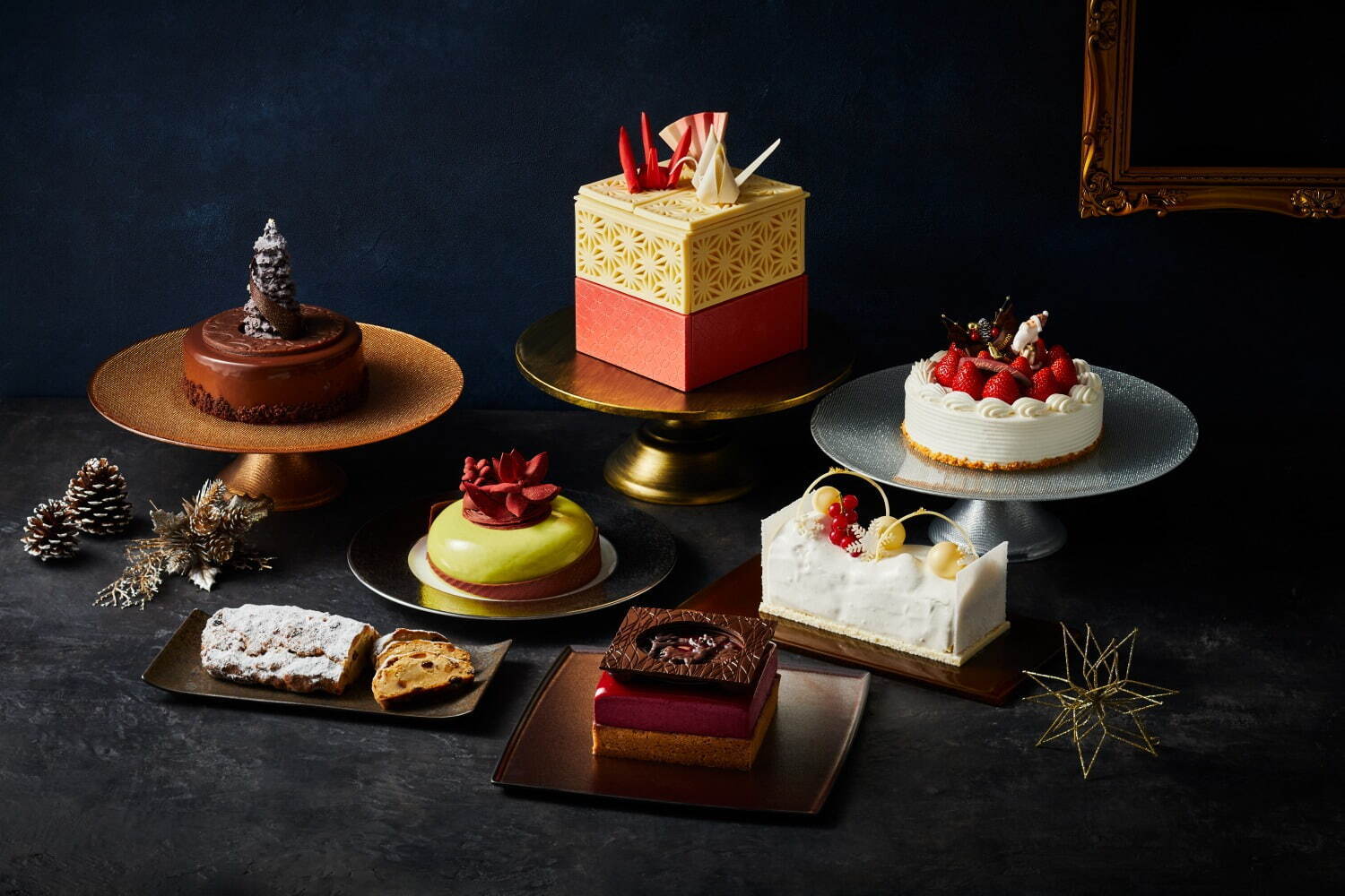 ホテル雅叙園東京のクリスマスケーキ21 玉手箱ケーキや 雪の結晶 フロマージュなど ファッションプレス