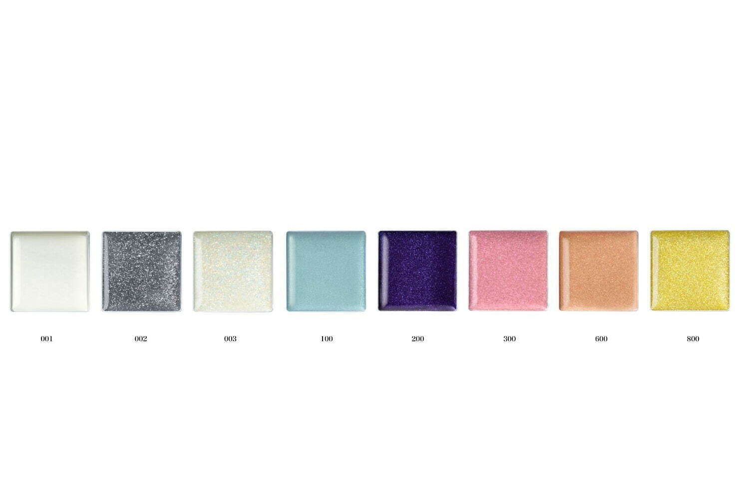 左から) アナ スイ アクセント カラー 001、002、003、100、200、300、600、800 各3,850円＜新製品＞