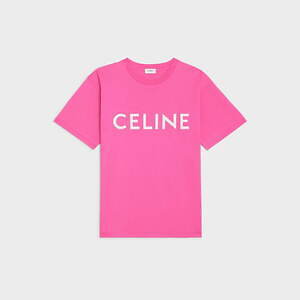 セリーヌの新作Tシャツ＆フーディー - ロゴをカモ柄やピンクに合わせて、ウィメンズ＆ユニセックスで｜写真4