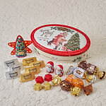 カファレルのクリスマスチョコレート、サンタやネコを描いたアドベントカレンダー＆オーナメント缶｜写真8