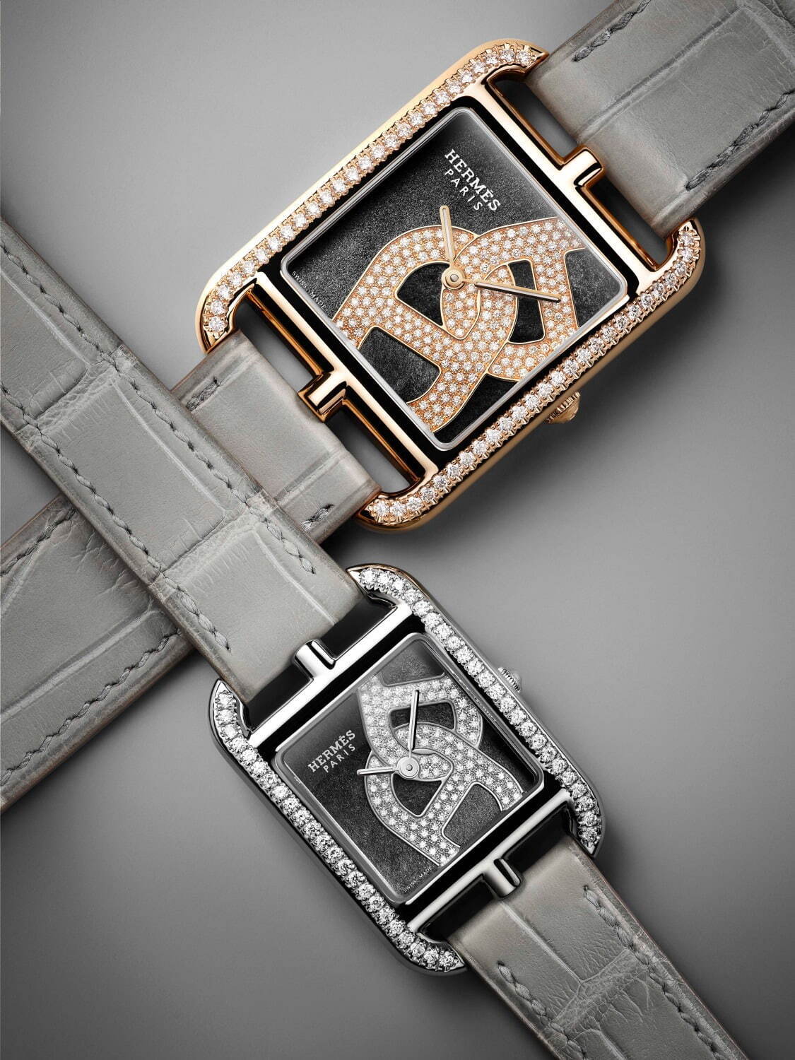 エルメスの腕時計《ケープコッド》黒曜石の文字盤に《シェーヌ・ダンクル》輝く新作｜写真3