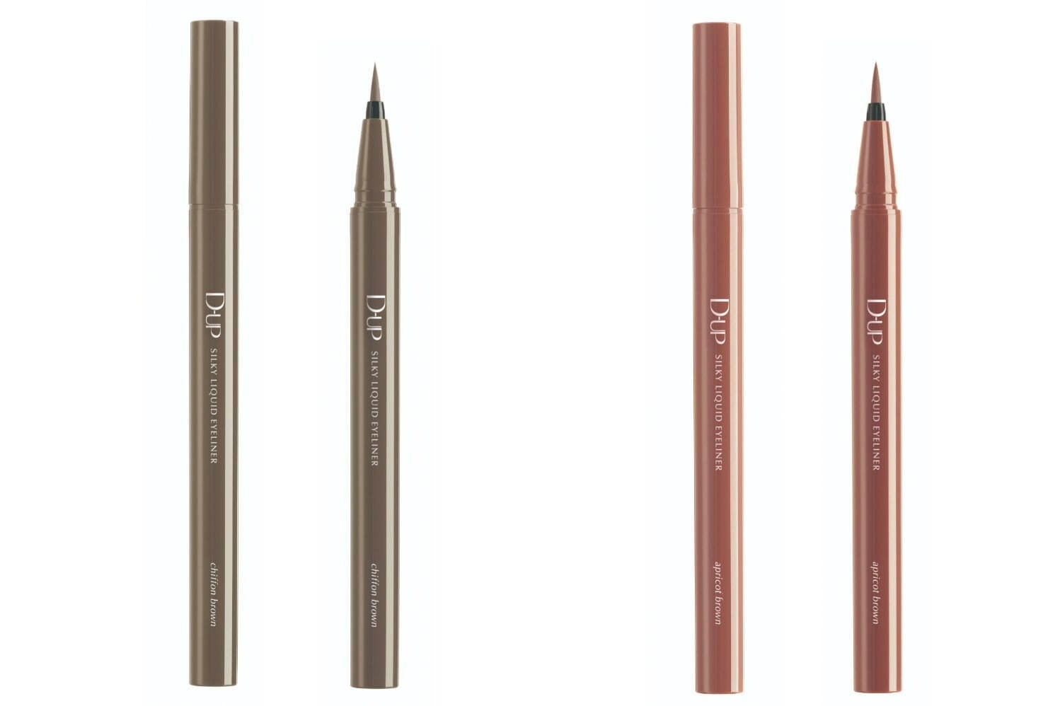 ディーアップ“NEXT定番色”ニュアンスカラーライナー「シルキーリキッドアイライナー」の新作