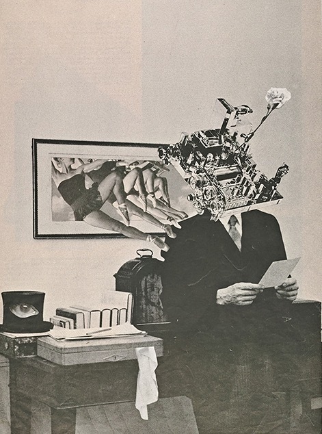 岡上淑子《室内》1951年
