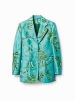 H&M×アイリス・アプフェル、パールを飾った“えんどう豆”柄ジャケットやカエルのビジューアクセサリー｜写真28