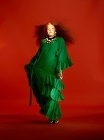 H&M×アイリス・アプフェル、パールを飾った“えんどう豆”柄ジャケットやカエルのビジューアクセサリー｜写真6