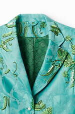 H&M×アイリス・アプフェル、パールを飾った“えんどう豆”柄ジャケットやカエルのビジューアクセサリー｜写真30