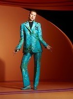 H&M×アイリス・アプフェル、パールを飾った“えんどう豆”柄ジャケットやカエルのビジューアクセサリー｜写真13