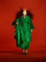 H&M×アイリス・アプフェル、パールを飾った“えんどう豆”柄ジャケットやカエルのビジューアクセサリー｜写真5