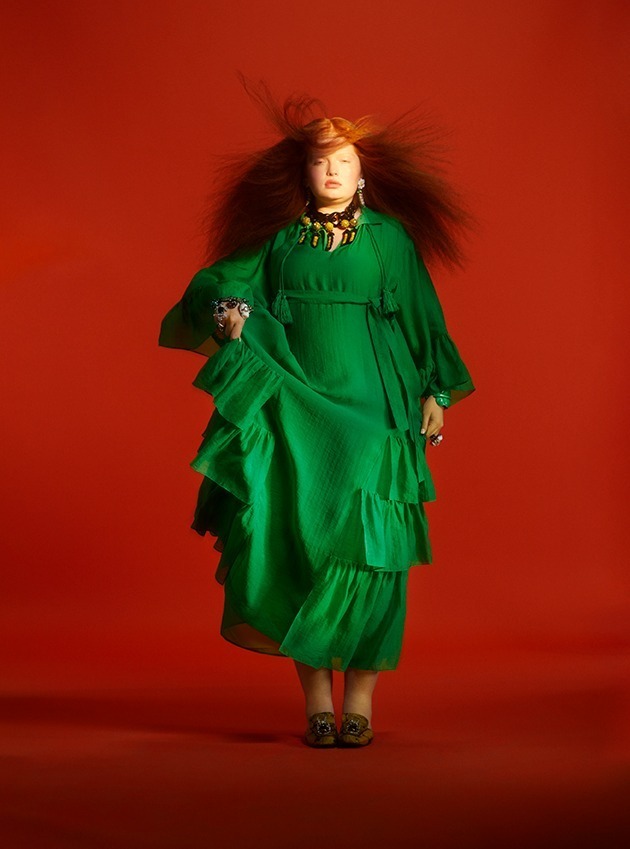 H&M×アイリス・アプフェル、パールを飾った“えんどう豆”柄ジャケットやカエルのビジューアクセサリー｜写真5