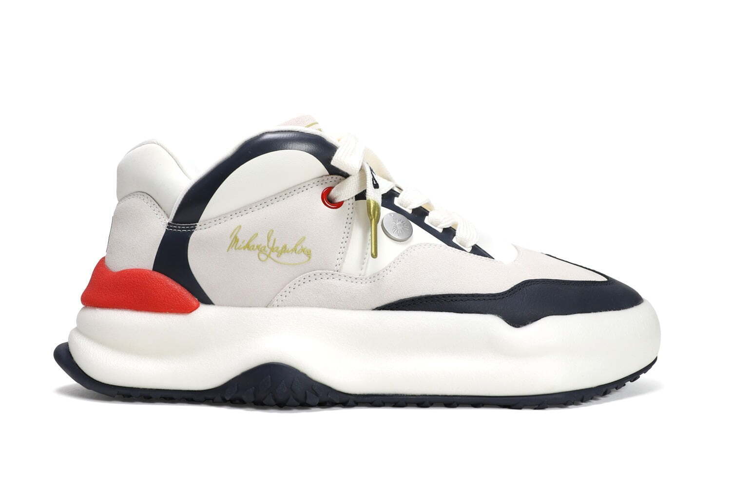 フィラ×メゾン ミハラヤスヒロ第6弾、ボリューミーなバスケットシューズや白黒ブルゾンなど