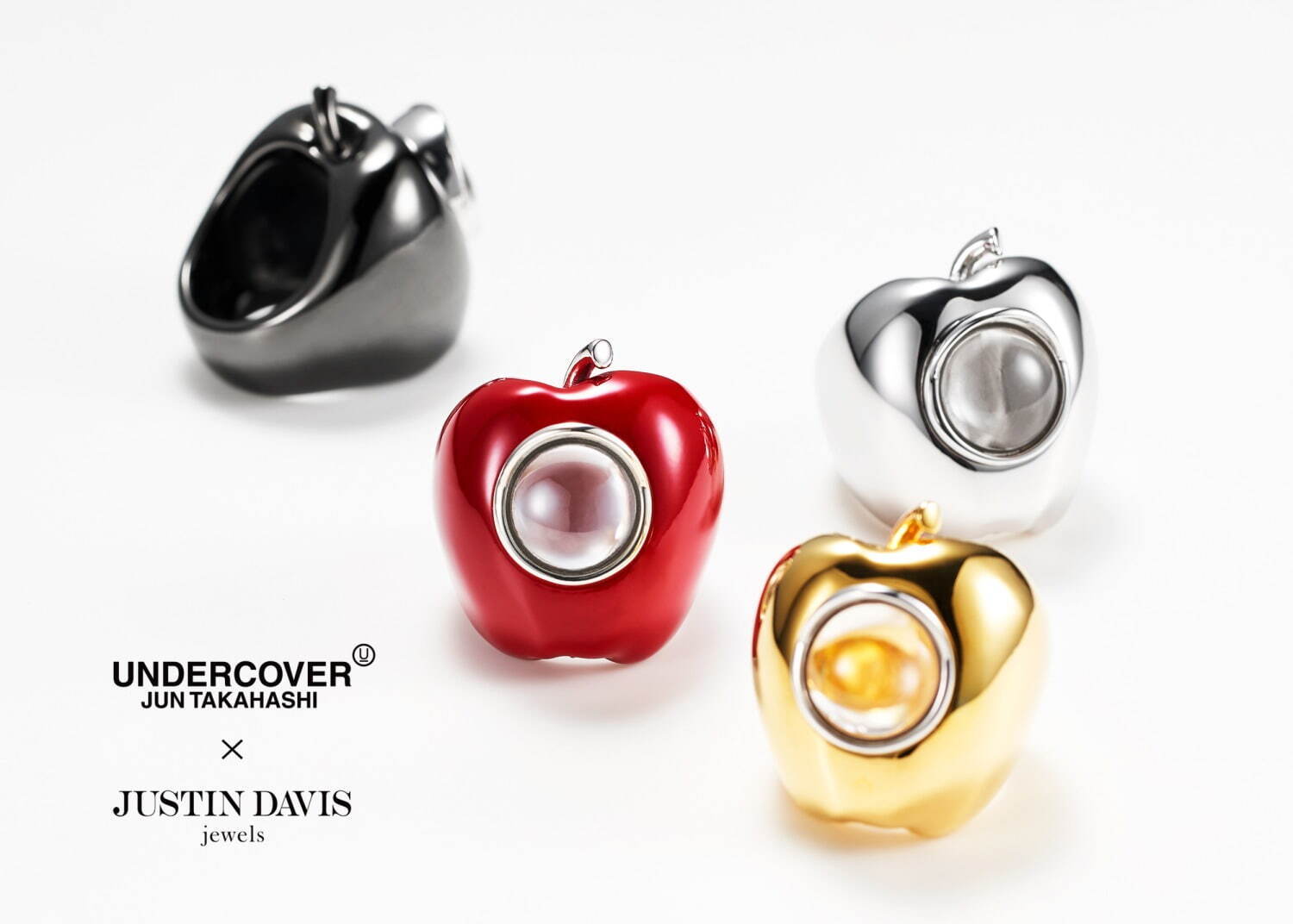 GILAPPLE RING
SILVER(PAINTING RED)+QUARTZ 82,500円
SILVER(SHINY / GOLD FINISH / BLACK FINISH)+QUARTZ 69,300円