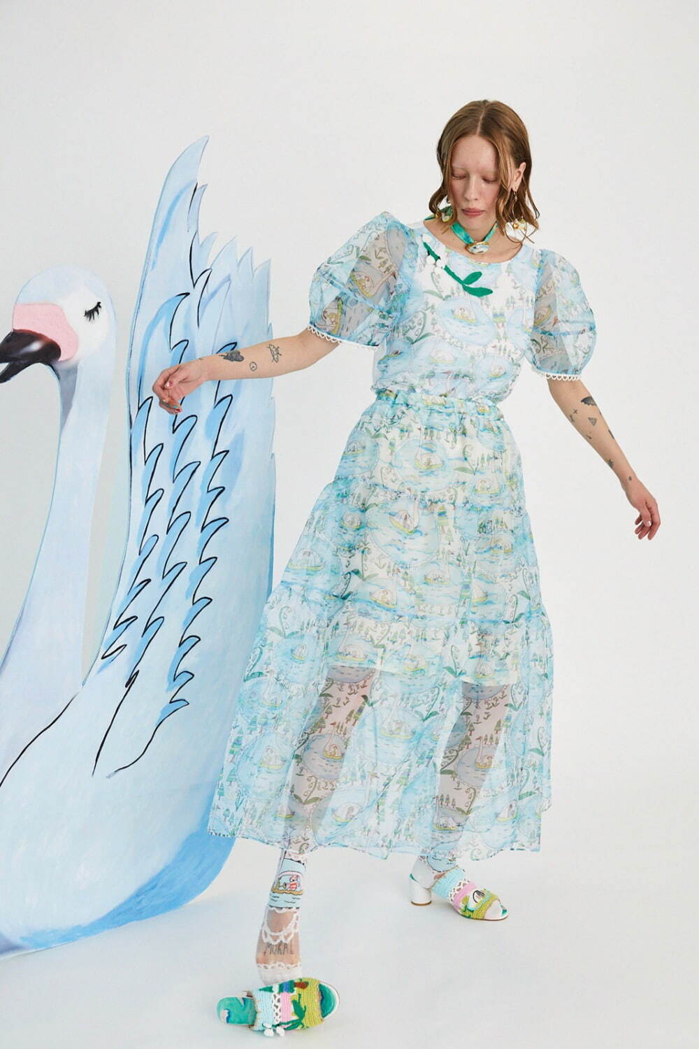 ツモリチサト(TSUMORI CHISATO) 2022年春夏ウィメンズコレクション  - 写真12