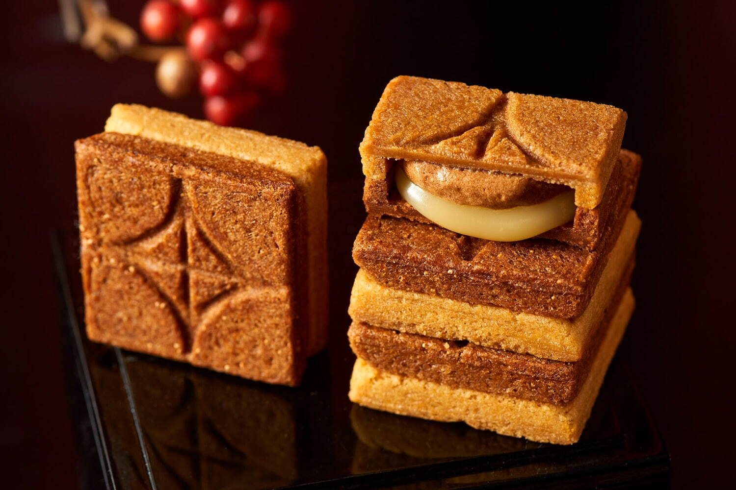 プレスバターサンド「バターサンド〈栗〉」煎茶専門店「煎茶堂東京」