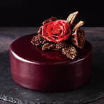 京王プラザホテルのクリスマスケーキ2021、"アンティーク置時計"を再現＆和栗ムース入り｜写真5