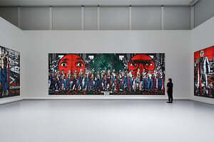 イギリスの現代美術家・ギルバート＆ジョージの三連画代表作、エスパス ルイ・ヴィトン東京で日本初公開