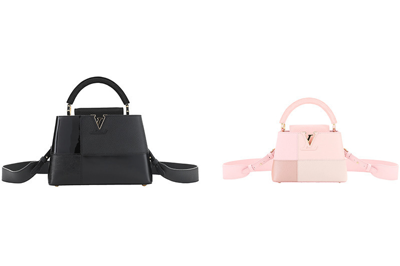 ルイ・ヴィトン「カプシーヌ」新作、“メイクアップパレット”着想のパッチワーク風バッグ