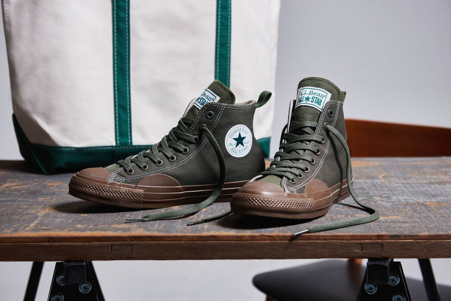 【新品】converse x l.l.bean all star 初期コラボ