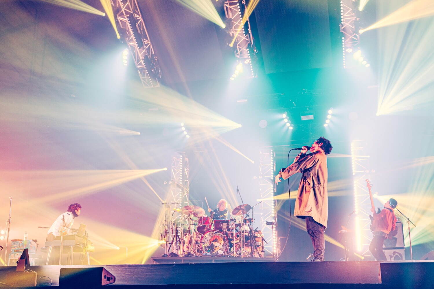 キングヌー　king gnu キャップ　帽子　ネイビー　ライブ　2021 AW King Gnu Live Tour 2021 AW」オフィシャルグッズを2/15(火)20