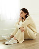 adidas スタンスミス emmi別注 ベージュ ロー スエード 25.5 adidas スタンスミス emmi別注 ベージュ ロー スエード 25.5