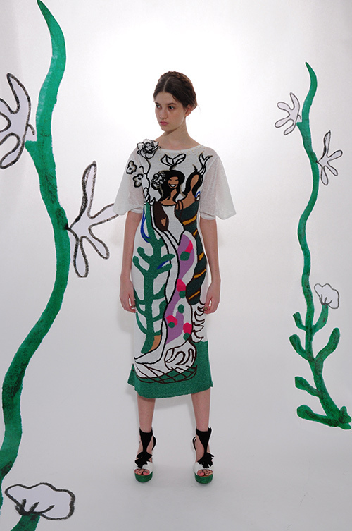 ツモリチサト(TSUMORI CHISATO) 2014年リゾートウィメンズコレクション  - 写真7
