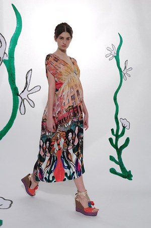 ツモリチサト(TSUMORI CHISATO) 2014年リゾートウィメンズコレクション  - 写真1