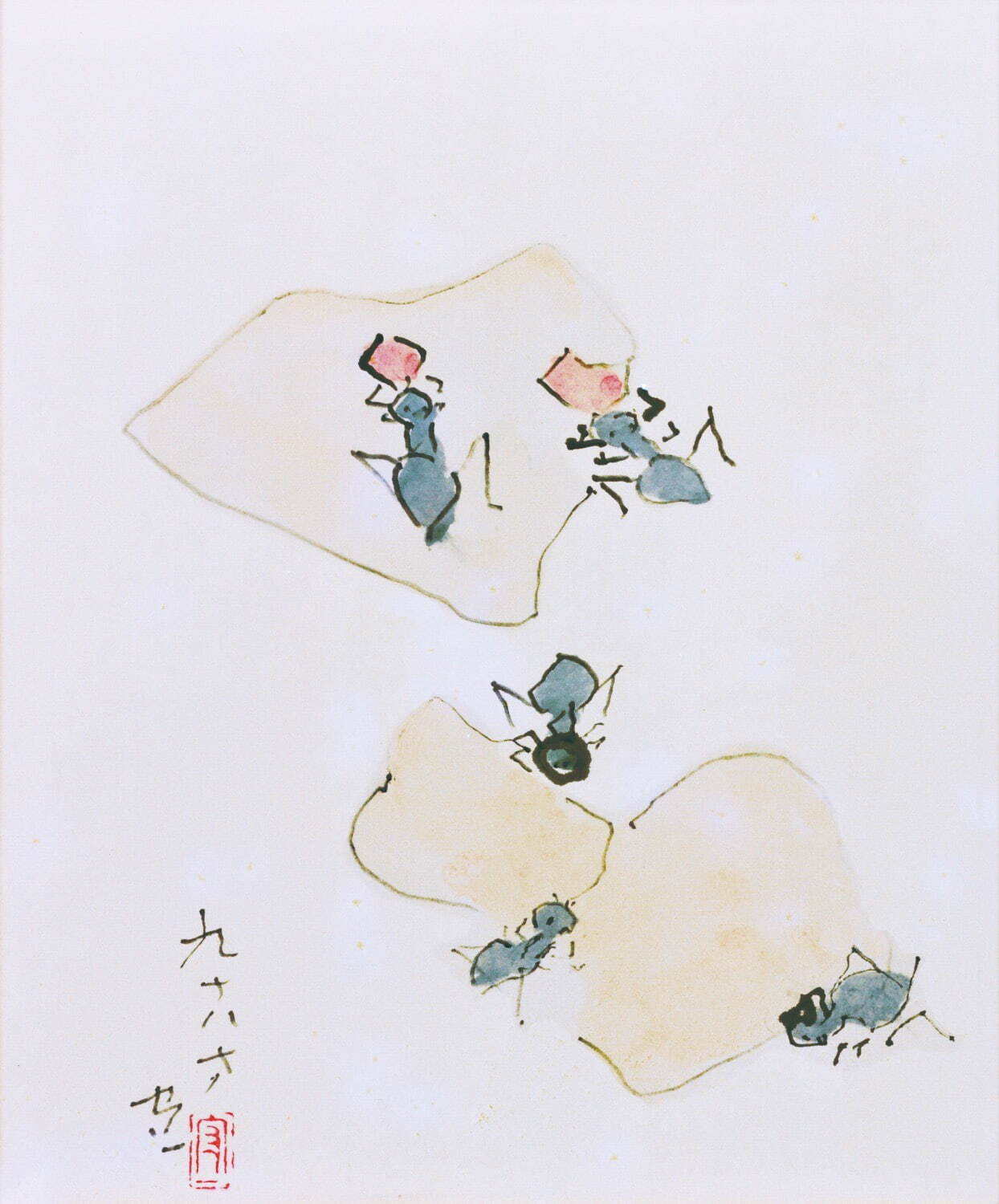 企画展「画壇の三筆」富山県水墨美術館で - 熊谷守一・高村
