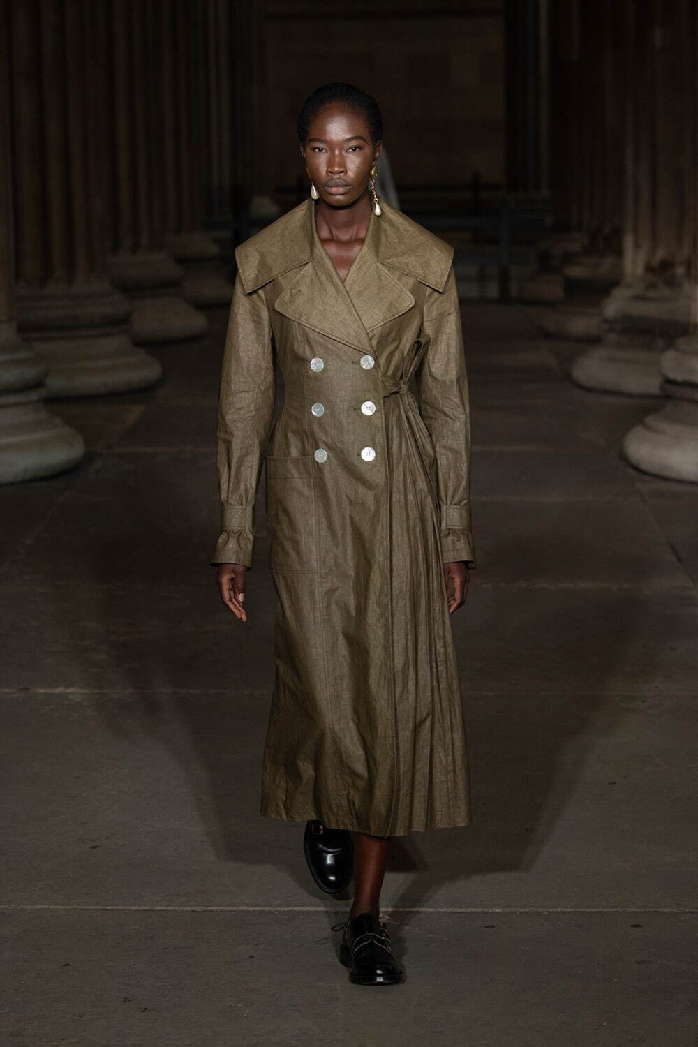 アーデム 2022年春夏｜female ミリタリーコート