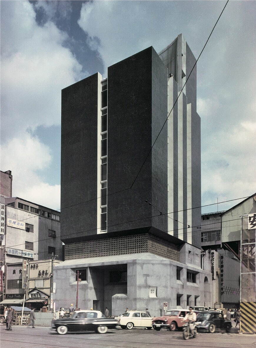 《親和銀行東京支店》1962〜63年頃 白井晟一研究所