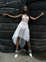 JW アンダーソン 2022年春夏ウィメンズコレクション - 軽やかなコントラスト｜写真6